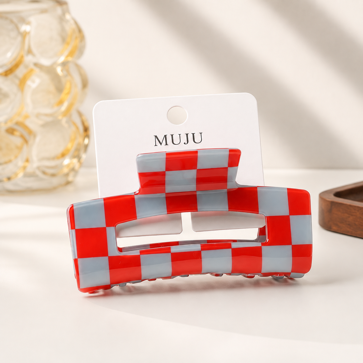 Checkered Claw Clip